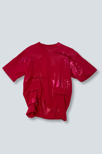 MORPH TEE - RED/PINK SHINE