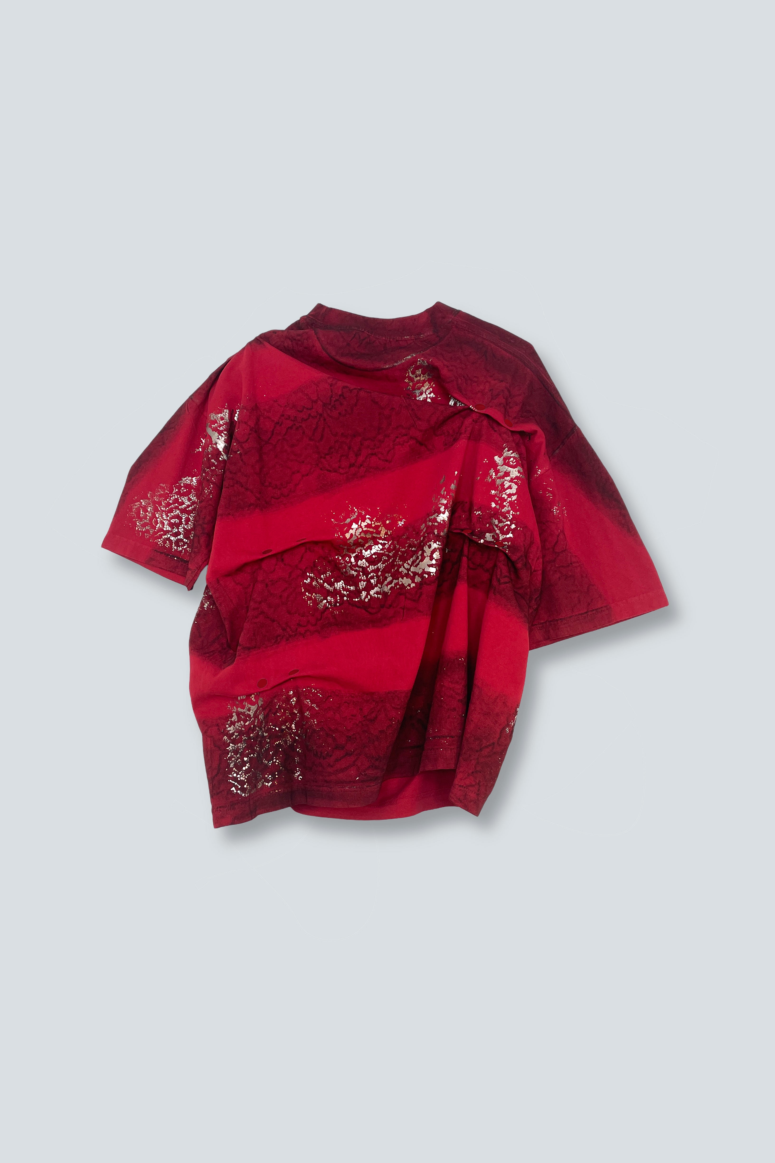 MORPH TEE - RED LACE