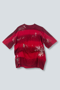 MORPH TEE - RED LACE