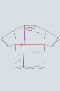 MORPH TEE - RED/PINK SHINE